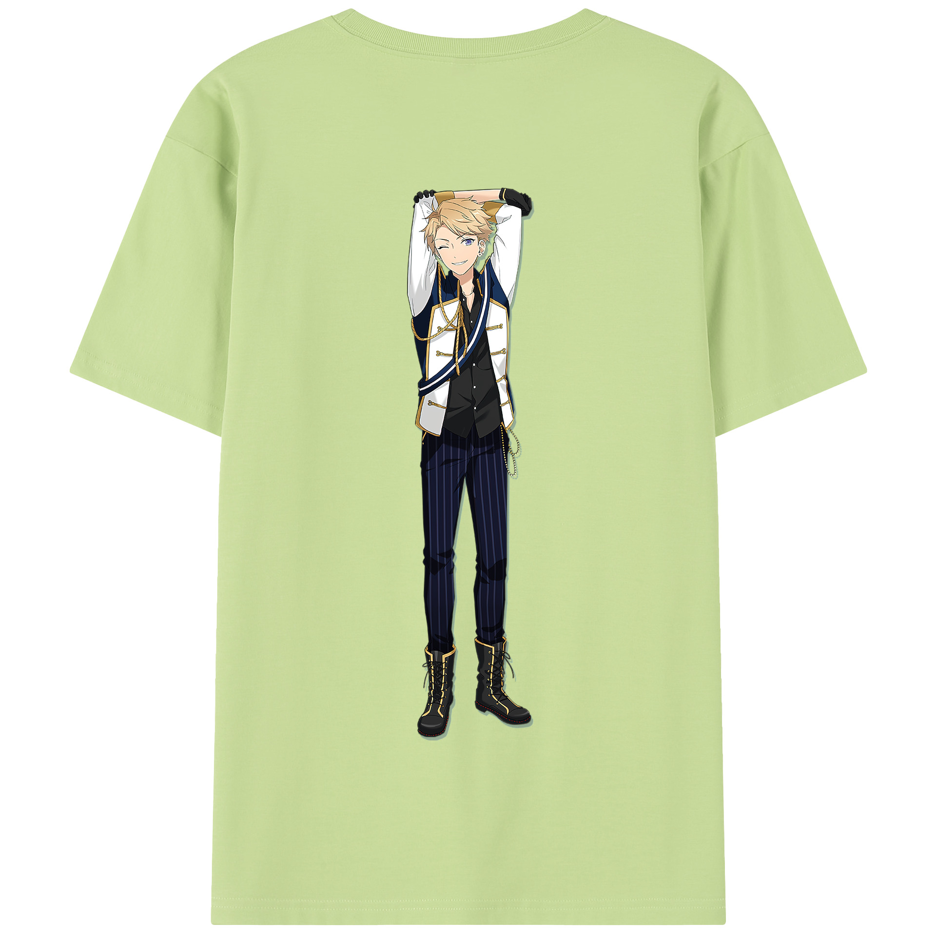 （画像用） あんさんぶるスターズ! Ensemble Stars 綿100％半袖Tシャツ（背面プリント）